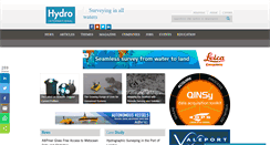 Desktop Screenshot of hydro-international.com
